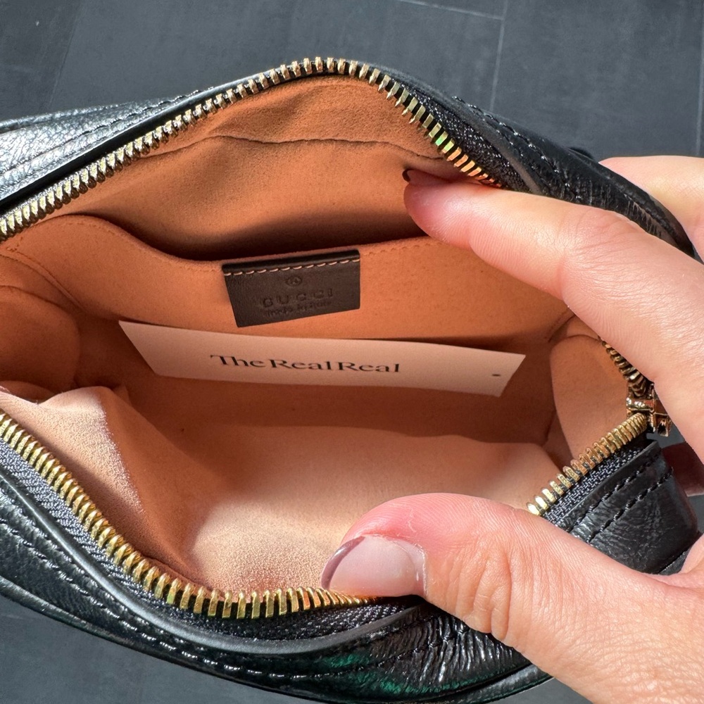 Gucci Ophidia Small Suede & Leather Belt Bag - Picture 8 of 8